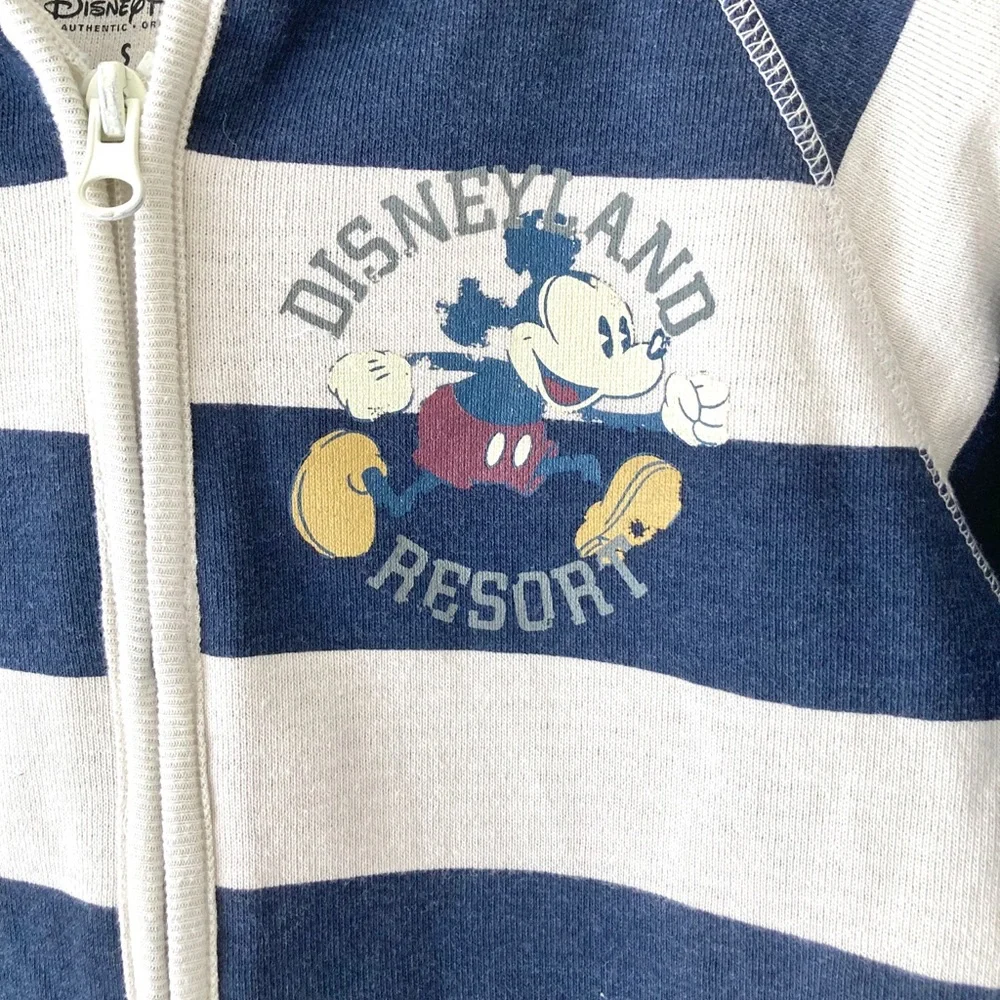NWT Disneyland resort 1955 Mickey zip hooded jacket size S
